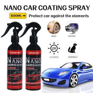 500ML Car Coating for Car Wax Spray and Polish Two-in-one Coating Auto Car Wash and Wax Hydrophobic Nano Ceramic Coating For Car Nano Coating Spray For Car Nano Repairing Spray Hydrogloss Wax For Car Wax Spray Original Waterproof Ceramic Coating