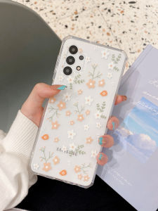 Applicable to Samsung A52s 5G Phone Case A32 Full-Covered A42 Anti-Fall Cartoon A12 4G Couple A5260 Silicone A325f Small A14 Fresh A54 Flower C55 Female A16 Protective Case A34