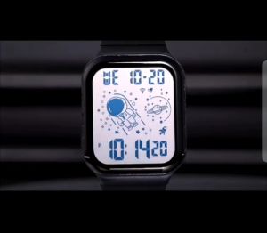 JAM TANGAN DIGITAL PRIA WANITA ASTRONOT RUBBER 3D CONCEPT ORIGINAL WATER RESIST