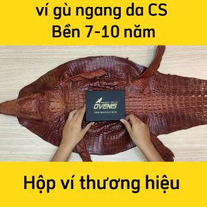 [FREE SHIP] VÍ GÙ CÁ SẤU DÙNG LÀ ĐẲNG CẤP. MUA DÙNG HOẶC LÀM QUÀ!