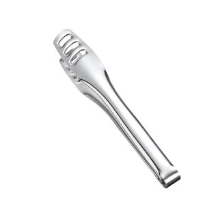 PINSHANGZUO | Anti-Slip Anti-Scald 316 Stainless Steel Food Tongs Steak