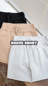 Quần short nam ROGUE BAMIHOME chất vải nỉ chân cua co giãn thấm hút tốt form trên gối QN28