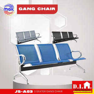 Do It Home MGK JS-A03 3 Seater Gang Chair