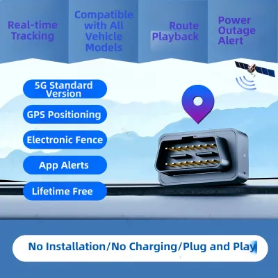 5G Supported OBD Vehicle Tracker GPS