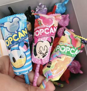 [Date:11/2026 ]Gía 1 cây Kẹo mút Mickey Popcan Gilco Không gây sâu Răng Vị Trái Cây Nội Địa Nhật Bản