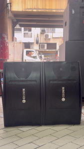Crown BF 1208 650W 3 Way Speaker / with 2 Speaker Wire / Karaoke Speaker / Original Crown