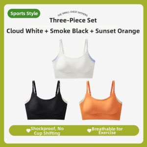 Anti-shock Anti-sagging Back-smoothing Side-supporting Sports Bra