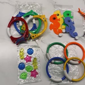 Kids Diving Game Toys Set Water Sports Throwing Toy Diving Training Swimming Pool Toys For Summer Activities and Outdoor Games