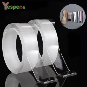 Yespery miếng dán hai mặt nano băng keo hai mặt chống thấm nước rửa được miếng dán tự dính trong suốt Nano không dấu vết tái sử dụng