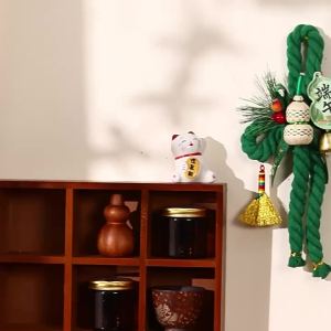 AIXIAOXIQING | Festival Atmosphere Aromatic Mugwort Door Handle Decoration
