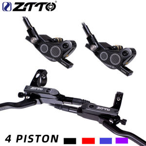 ZTTO MTB 4 Piston Hydraulic Disc Brake M840 With Cooling Full Meatal Pad CNC Tech Mineral Oil For AM Enduro Bicycle E4 ZEE M8120