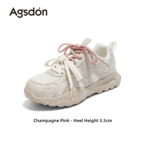 Agsdon | Thick Soled Breathable Casual Sneakers