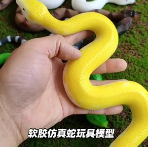 Simulation Animal Toy Soft Rubber Snake
