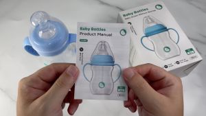 Dr.Isla Dot Bayi Botol Susu/Baby Botol Susu/180ml 330ml Dot Silicone benang spiral Bayi BPA Free Botol Bayi Newborn botol susu bayi 0 6 bulan/botol susu bayi 6 12 bulan PP16&PP17