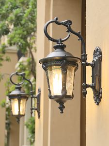 DUOSHANG | European Style Waterproof Outdoor Wall Light