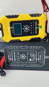 Charger Aki 12V-10A & 24V-5A 180AH Smart Otomatis LCD Display LiFePO4