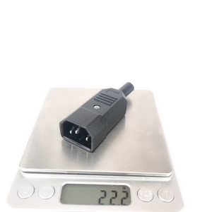 Soket Konektor Power Komputer Socket C14 C13 Male Female AC 220V 10A Colokan Kabel Power PSU UPS PC