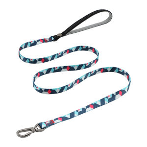 HamshMoc Dog Leash Reflective Strong Pet Lead Rope Heavy Duty With Soft Handle Durable Carabiner For Small Medium Large Dogs Walking