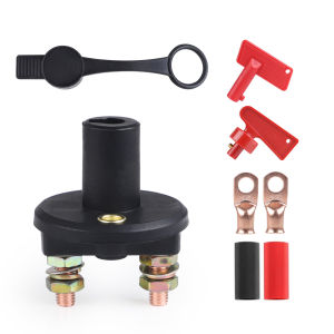 Công Tắc Ngắt Kết Nối Pin 300A Bộ Cách Ly Chính Công Tắc Ngắt Nguồn Với 2 Chìa Khóa Cho Ô Tô Thuyền RV ATV Xe Tải