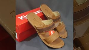BRATIS ONGKIR SANDAL SELOP PRIA bahan kulit import murah terbaru kekinian cewek cowok keren gaul COD