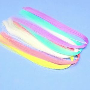 MNFT 3 Gói Dạ Quang Phát Sáng Sợi Câu Cá Sợi Chỉ Các Loại Màu Sắc Dây Dây Dây Cho DIY Đồ Bay Dây Câu Cá Chất Liệu