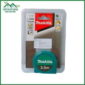 Thước cuộn Makita 3.5m B-57130dây thước dùng được 2 mặt thước kéo cao cấp