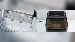 ✨✨EDWARD Portable Ice Maker Machine Electric Automatic Mesin Ais Ice Maker 12KG/24H Fast Ice Cube Maker Machine Pembuat ais batu