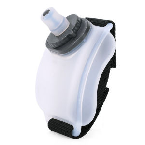 PATGEAR | water bottle 300ml Portable Silicone Sports Water Bottle for Running Cycling Hiking Marathon