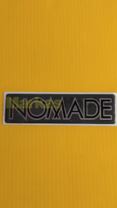 Sticker Emblem Escudo Nomade: Desain Unik & Tahan Lama