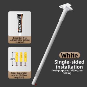 Extendable No-Drill Support Pole