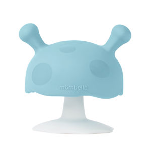 Mombella Baby Soothing Mushroom Tooth Teether Toy Anti-Cheating Hand Preventing Chewing Stick Silicone Material Infant Teeth Grinding Stick