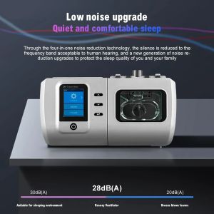 2025 Newst เครื่อง CPAP แบบอัตโนมัติ DS6ขนาดเล็กพกพาได้เครื่องช่วยหายใจป้องกันการนอนกรน