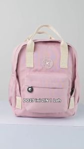 HYTRIX X HYENA  [DD27] -  Colour Pop Backpack Water reppelent - Ransel 2in1 Mini Tas Fashion Korea Stylish