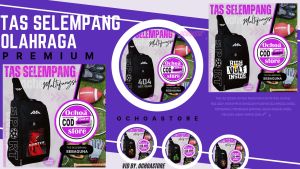 Tas Sepatu Futsal Tas Selempang Olahraga Futsal Sepak Bola Volley Senam model tenteng elegan sporty praktis Tas jinjing futsal