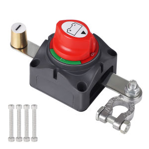 Công Tắc Ngắt Nguồn Ắc Quy Chống Thấm Nước 12V 275A Loại Cắm Trên Dùng Cho Ô Tô Xe RV Thuyền ATV UTV - Chất Liệu Nylon Chống Cháy