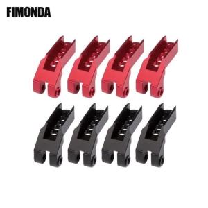 4 Hợp Kim Nhôm Có Thể Điều Chỉnh Chống Sốc Tháp Hoops Cho 1/10 RC Xe Bánh Xích TRX-4 Bronco Defender Sport G500 K5 Blazer