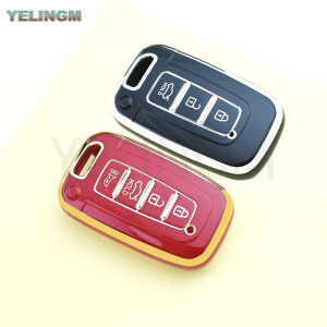 3 4 Button for Kia EQUUS 2012 Optima K5 2011 Forte Opirus Rohens Ix 35 2012 SOUL SORENTO MOHAVE Borrego Shuma Car Key Case Cover