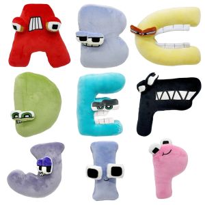 26PCS Alphabet Lore Plush Toys A-Z English Letter Stuffed Animal Plushie Doll Toys For Kids Children Educational Christmas Gifts