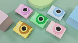 Samurai Y9 Children 3 in 1 Kids Watch Camera Set Cute Design (Dino/Unicorn/Deer/Rabbit/Cat)