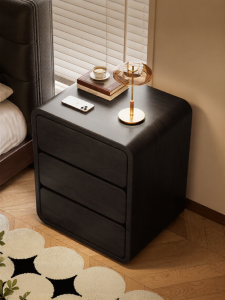 ZHUSHANXIA | Mid-Century Luxurious Bedside Cabinet