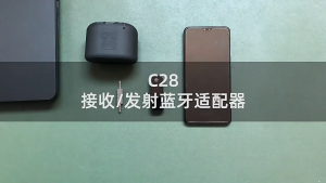 2-in-1 Bluetooth Type-C Bluetooth Music Audio Receiver Adapter 3.5mm Jack Stereo Music Hands-Free Calling for Aux Car Kit