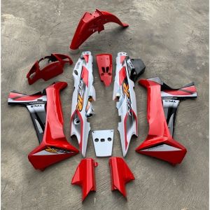 Cover Body Fiz R F1z R  Fiz r fullset warna putih merah Cover Body full Set Halus YAMAHA F iz R merah putih