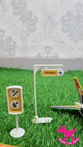 Mainan bandara indonesia set mainan pesawat terbang airport toys mainan mobil anak