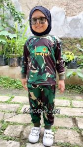 Setelan Baju Anak Laki Laki 1-12 Tahun Army Style | Setelan baju loreng anak | Stelan Loreng Anak Perempuan