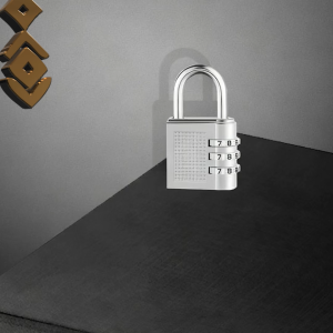 Gembok Koper Kombinasi Kode 3 Digit 25 Mm Travel Padlock