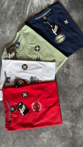 Kaos Pria Distro Murah Lengan Pendek Semi Katun Tebal M L XL XXL