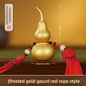 XINGYUE | Fortune & Protection Bagua Hollow Open-Top Gourd Ornament
