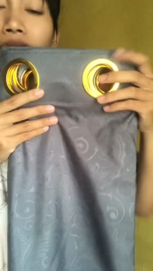 Gorden Smokring 12 Ring Pintu Embos Jendela Embos Polos Elegan | DEKADE