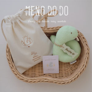 Mengdodo Baby Snake Year Sound Soothing Toy Handheld Rattles Training Gripping Noises Make Plush Toys for Newborns And Toddlers