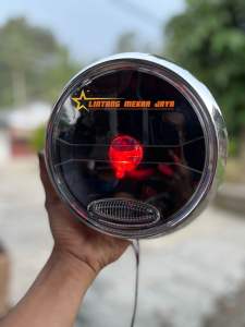 Lampu biled soket H4 VIXION OLD/lama model BULAT lampu h4 cahaya biled